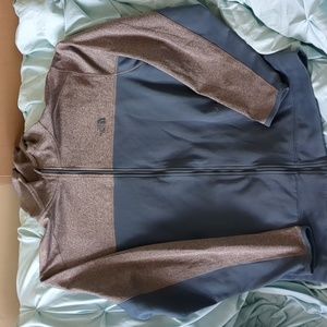 North face zip up hoodie.